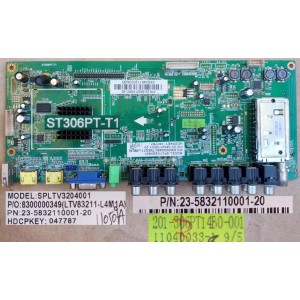 OKANO LTV3204 MAIN BOARD 23-5832110001-20 ST306PT-T1